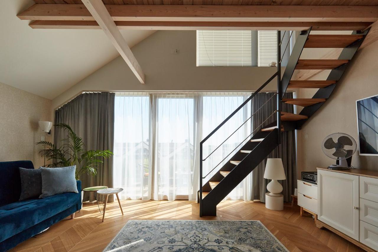 Apartament Mechelinskie Wzgorza Pierwoszyno Esterno foto